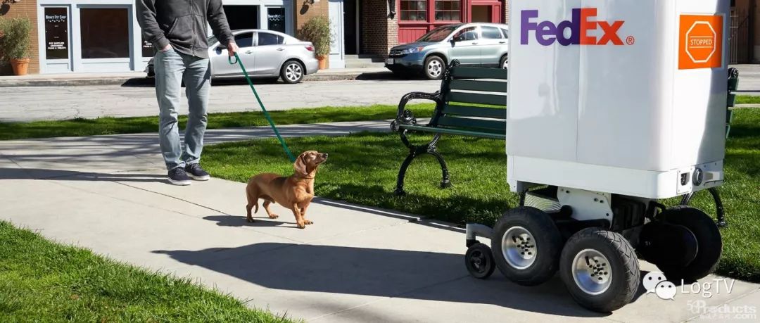 FedEx推全自動快遞機器人，爬樓梯、爬坡不在話下！
