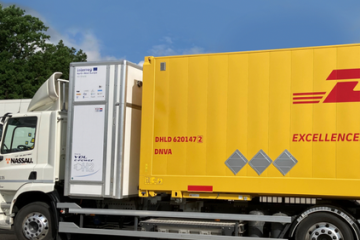 DHL快遞試運行德郵敦豪集團首輛氫燃料卡車