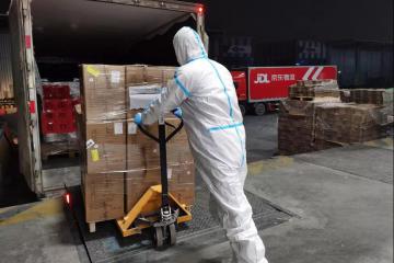 多家物流企業馳援西安
