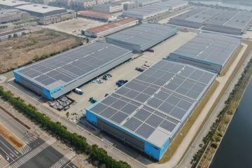 菜鳥保稅倉年光伏發電量達800萬度
