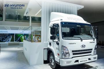 MIGHTY Fuel Cell驚艷亮相廣州車展 “氫能零碳城配樣板”描繪綠色物流新篇章