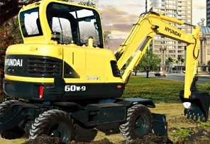 R60w-9 輪式挖掘機