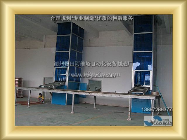 供應提升輸送機，提升機
