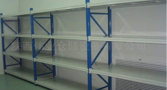 供應立體倉庫貨架擱板式貨架[中量型]