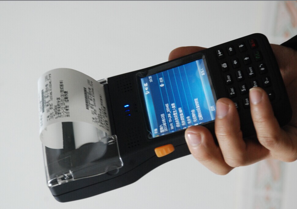 移動POS終端 RFID刷卡 熱敏打印PDA 移動數據采集器 13.56手持機