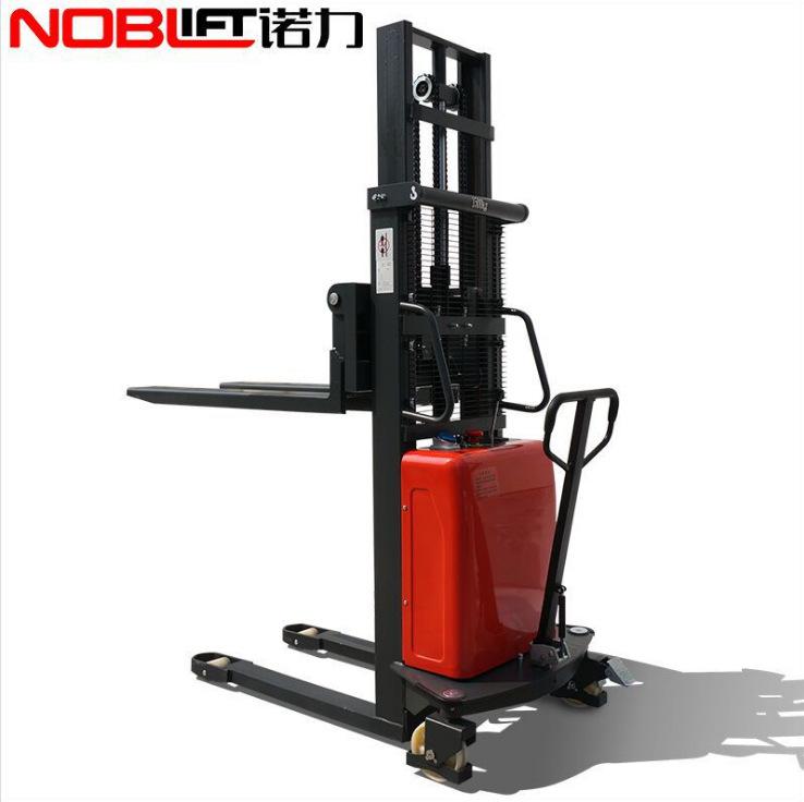 諾力叉車1.5T半電動堆高車SPN15C液壓托盤堆垛車升高鏟車2.5/3.5M