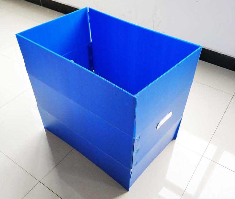 紙箱式PP中空板周轉箱 可折疊
