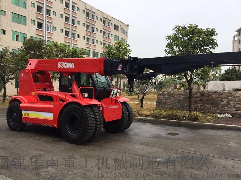 石材炮車華南重工伸縮臂11噸叉車socma品牌11噸吊裝叉車生產廠家出廠價格
