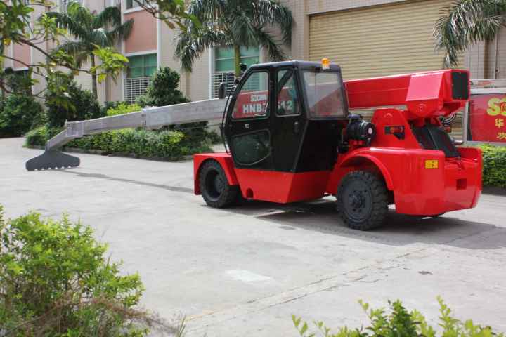 清爐熔鋁爐扒渣車伸縮臂SOCMA華南重工生產廠家報價