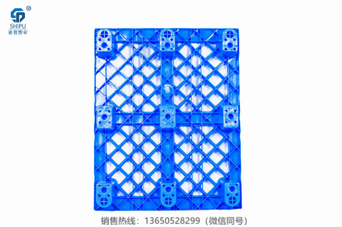 供應重慶潼南九腳塑料托盤 1.2米*1米網格塑料托盤廠家直銷