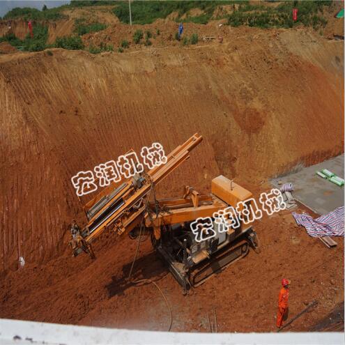 廠家可加工定制履帶式深基坑錨固鉆機(jī)