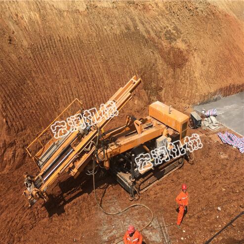  地基護坡錨固鉆機  邊坡支護工程錨桿鉆機最深能打幾米
