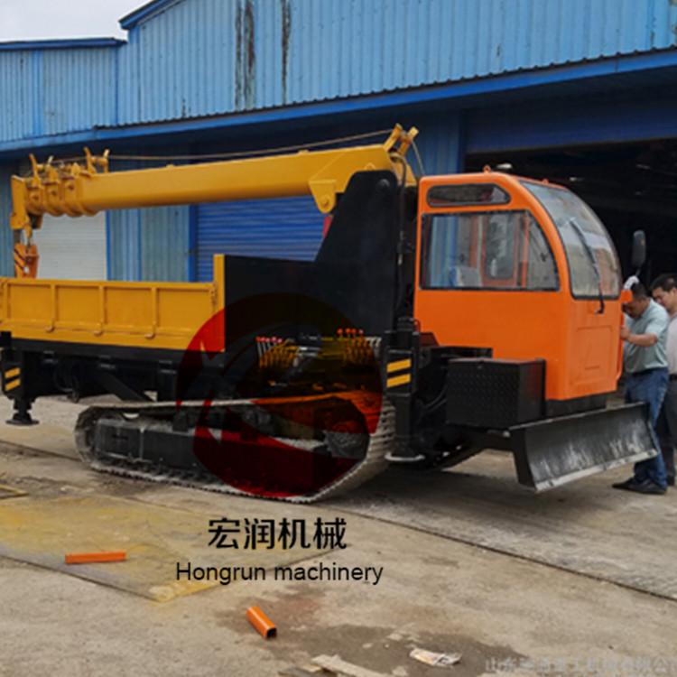 新款履帶隨車吊 多動能履帶隨車吊 農用履帶隨車吊廠家
