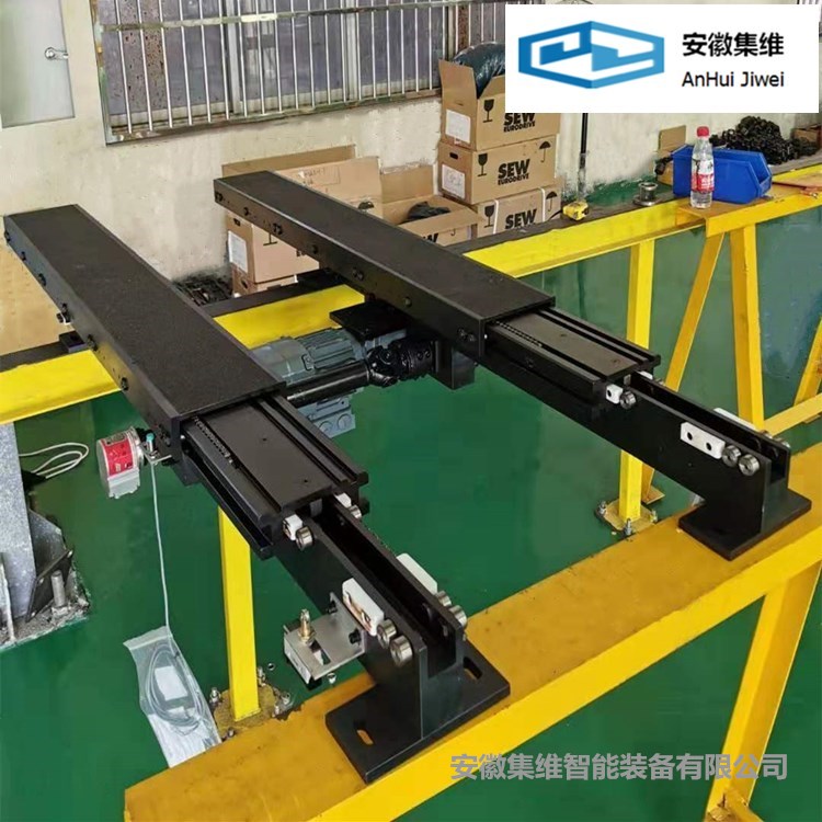 堆垛機自動伸縮移載叉 負載大撓度小