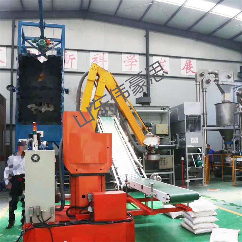 石粉自動碼垛機器人 免人工碼垛機設備