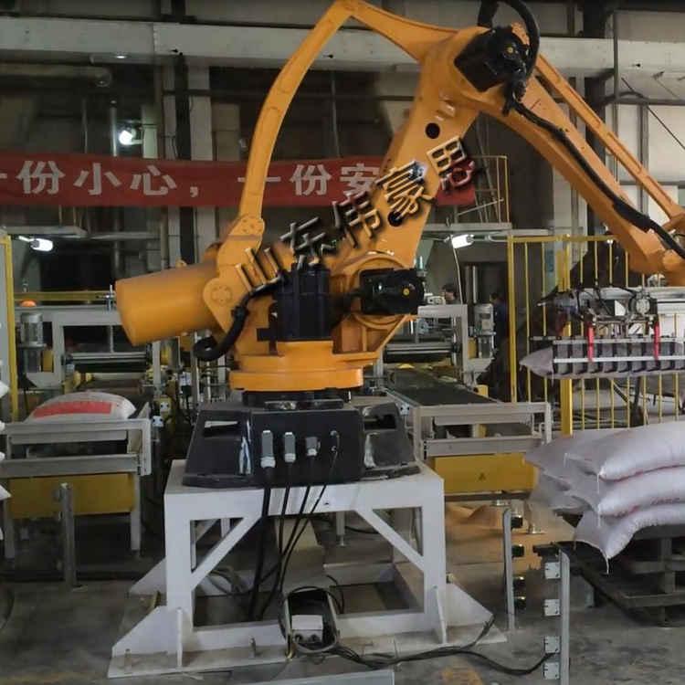 全自動碼垛系統 機械人碼垛機工作原理