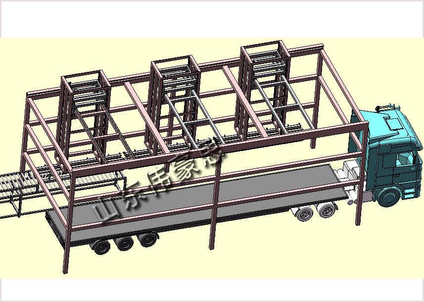 面粉自動(dòng)裝車機(jī) 袋料裝車機(jī)器人型號(hào)