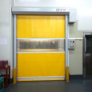 宿遷PVC工業卷簾自動感應門適用廠房車間