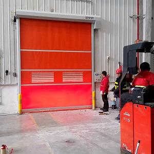 宿遷PVC工業(yè)卷簾自動(dòng)感應(yīng)門適用廠房車間