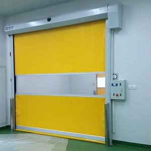 宿遷PVC工業卷簾自動感應門適用廠房車間