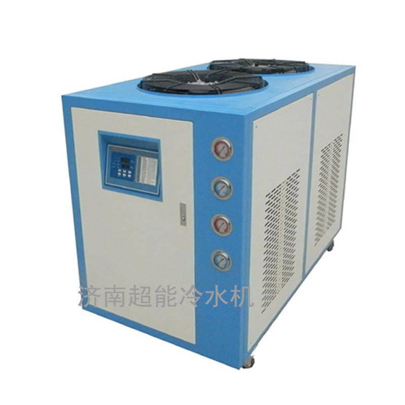 鋼筋桁架生產(chǎn)線專用10hp冷水機(jī)_淄博河北風(fēng)冷式冷水機(jī)