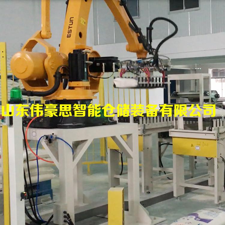 袋料全自動碼垛機成套設備 木屑碼垛機價格