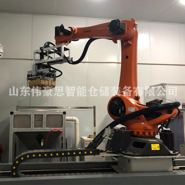 工業鹽全自動拆垛機 袋料自動拆垛系統報價