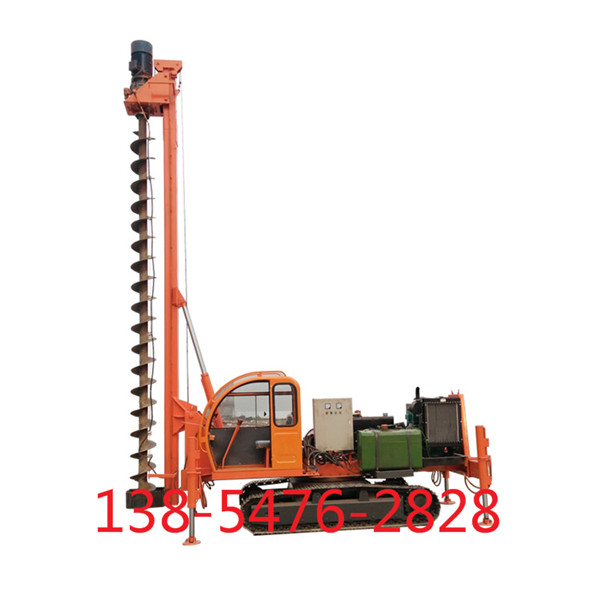 履帶式長螺旋打樁機 履帶螺旋打樁機 螺旋打樁機 地基打樁機