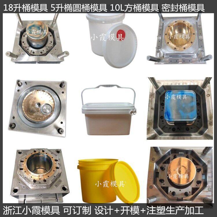 專業做20L乳膠桶注塑模具廠家