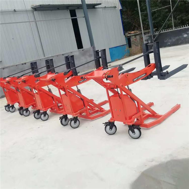 工廠裝卸電動(dòng)叉車 手推式貨物升降車 電動(dòng)液壓堆垛叉車直銷