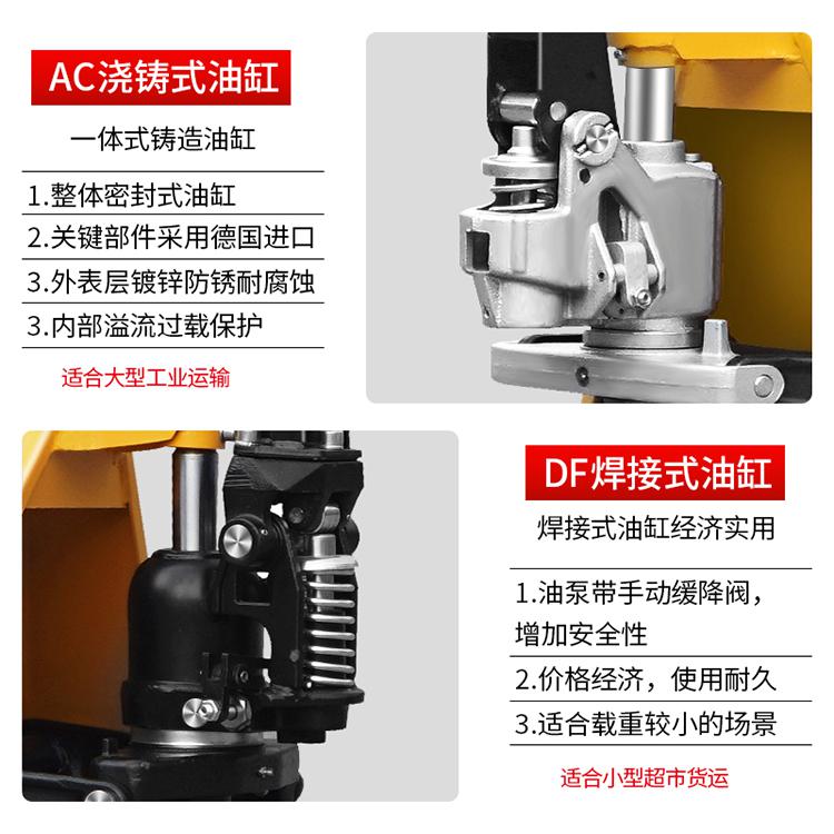 手動液壓搬運車 液壓車 油壓車 托盤拖車