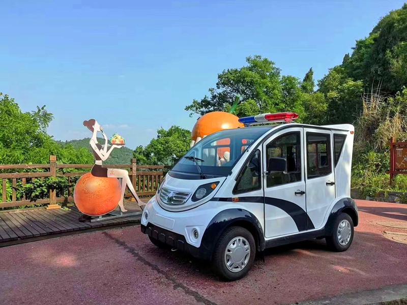四輪四座電動巡邏車 城管巡邏電瓶車