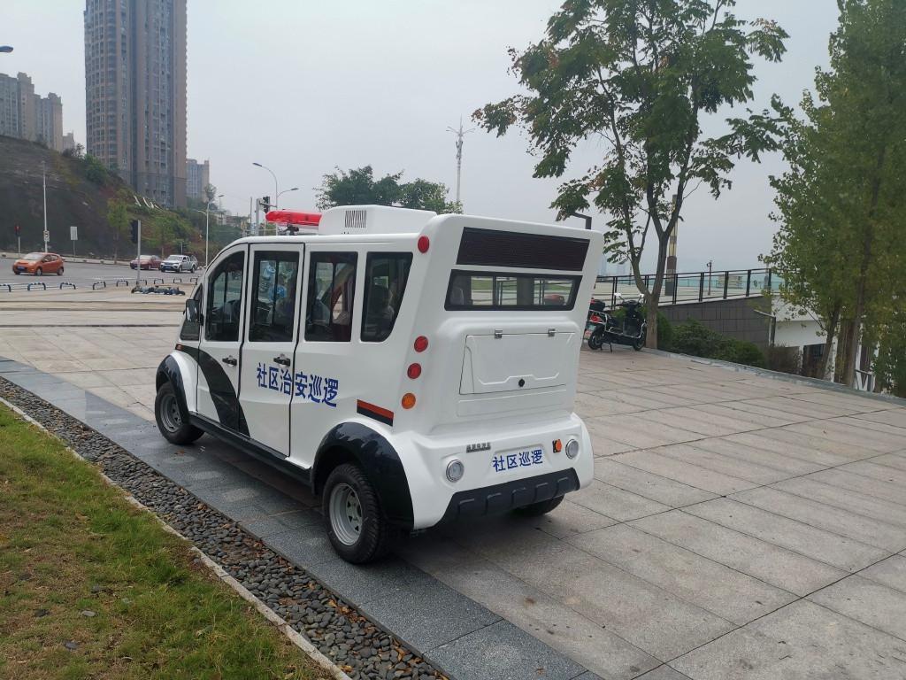四輪四座電動巡邏車 城管巡邏電瓶車